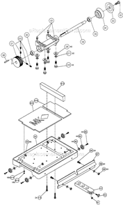 Part Location Diagram of 152423 MK Diamond Bolt, Carriage 7/16-14 X 1-1/4